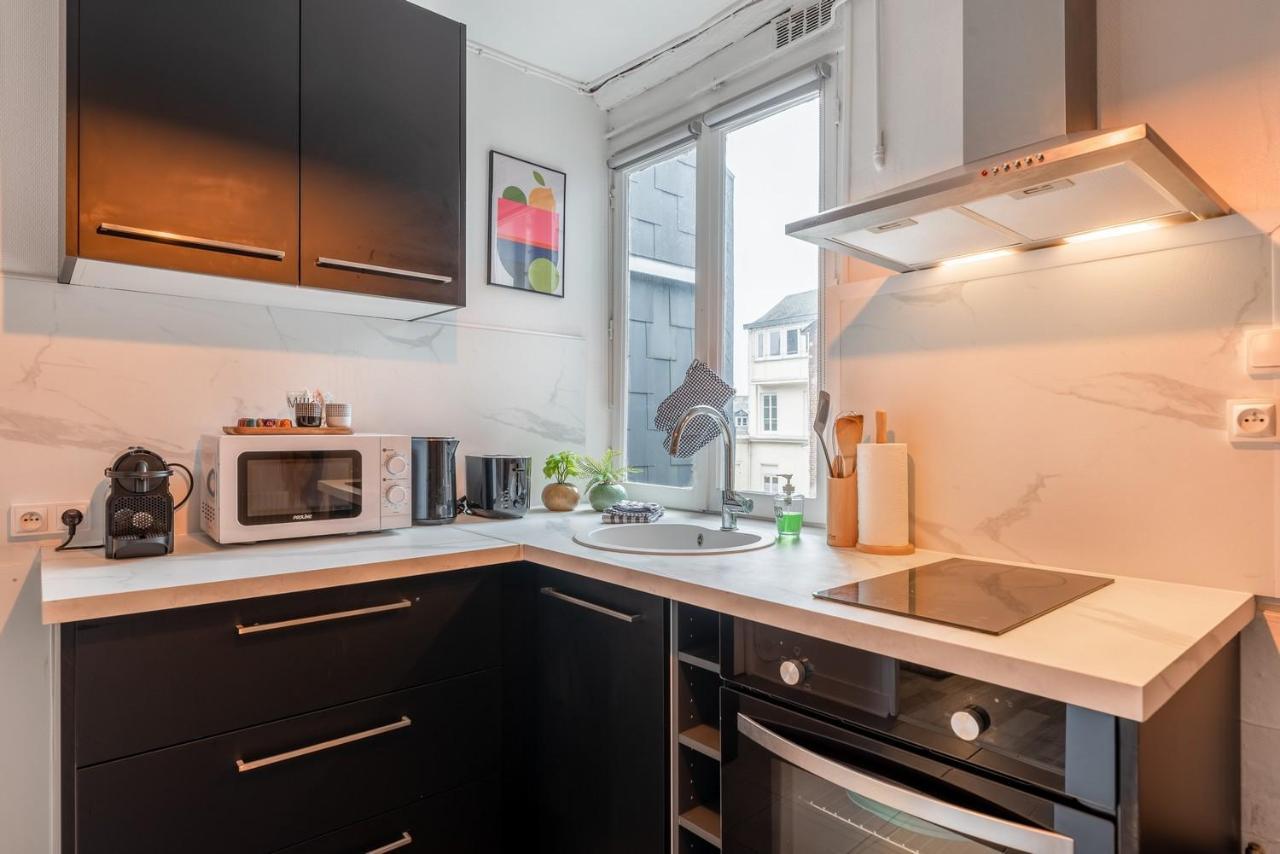 Olympe By Kleidos, Appartement 4P, Rue Calme, Centre Historique, Proche Gare Rouen Extérieur photo
