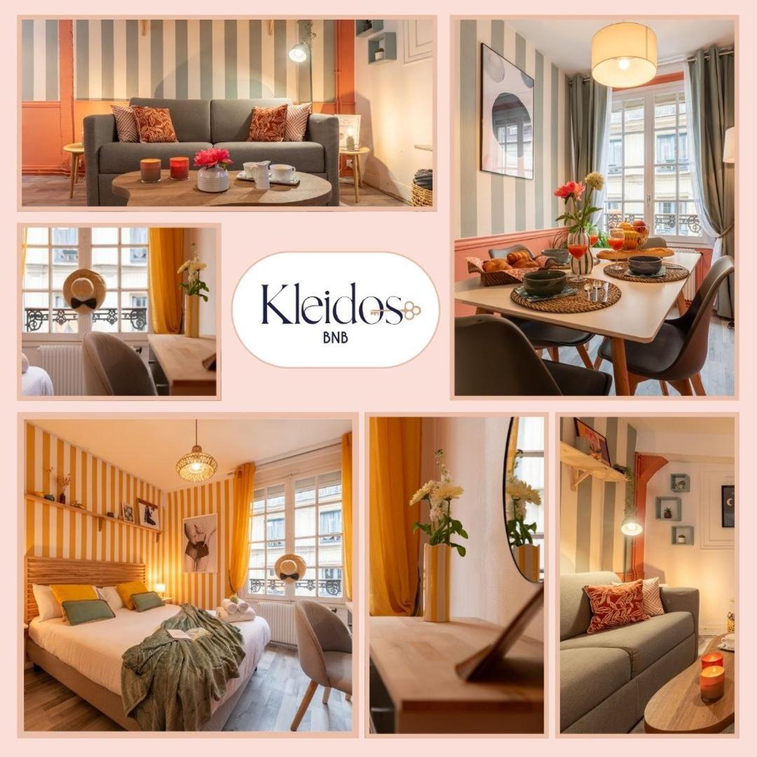Olympe By Kleidos, Appartement 4P, Rue Calme, Centre Historique, Proche Gare Rouen Extérieur photo